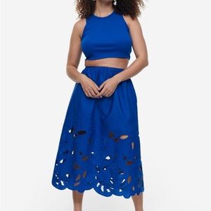 H&M Embroidery Skirt